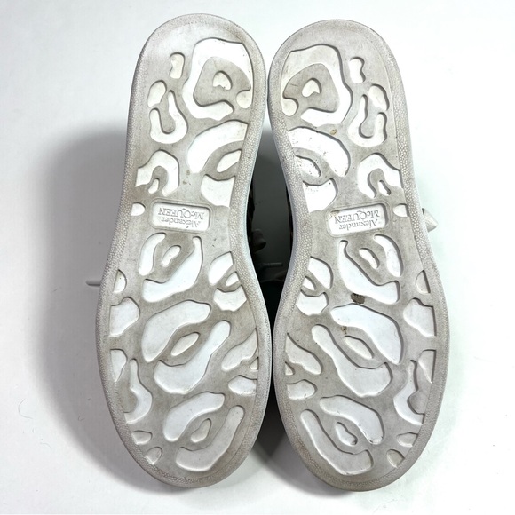 Alexander McQueen Leopard Suede Sneakers Size 38 - Picture 12 of 12